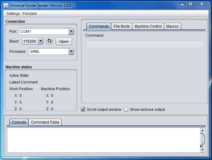 grbl controller 0.9 software download