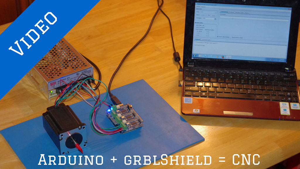 DIY CNC Controller using an Arduino & grblShield