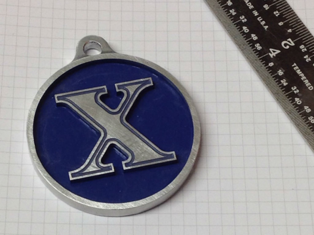 X Marks The Spot Diy Key Chain